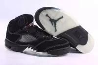 retro air jordan 5 hommes americaine mode bon marche stars sport blanc noir